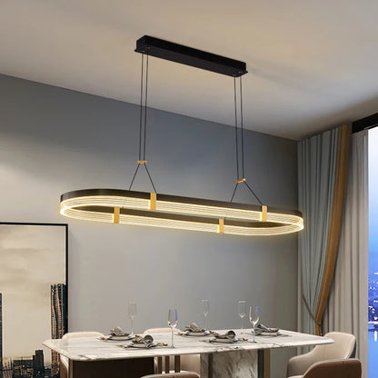 lustre design moderne pour espace créatif et convivial.