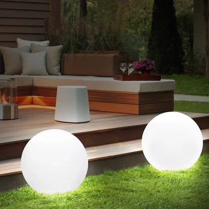 Boule Lumineuse LED pour Extérieurs.