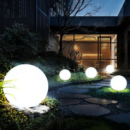 Boule Lumineuse LED pour Extérieurs.