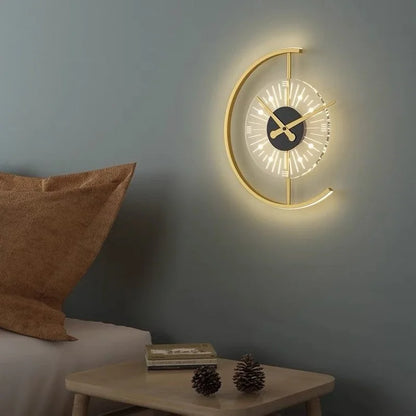 applique murale led moderne pour décoration intérieure élégante.