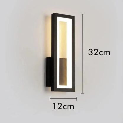 Lampe Murale LED aluminium.