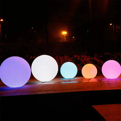 Boule Lumineuse LED pour Extérieurs.