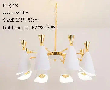 lustre moderne design nordique pour intérieur élégant.