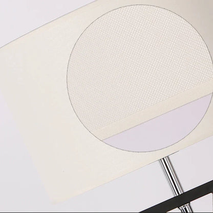 lampadaire led en tissu de fer nordique pour intérieur moderne.