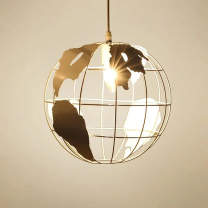 suspension à led globe rétro pour restaurants cafés et bars.