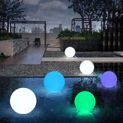 Boule Lumineuse LED pour Extérieurs.