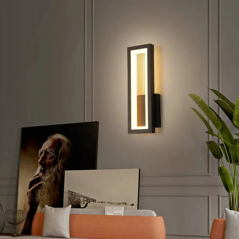 Lampe Murale LED aluminium.