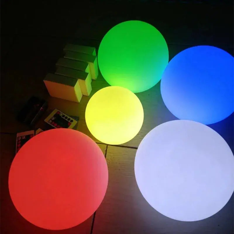 Boule Lumineuse LED pour Extérieurs.