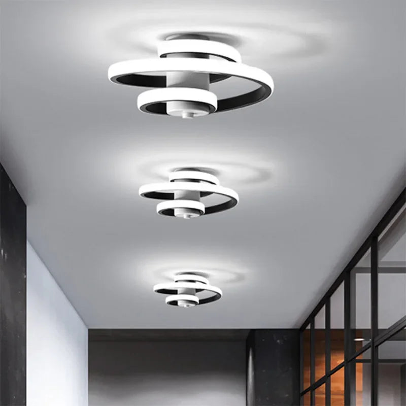 plafonnier à led moderne pour éclairage intérieur design.