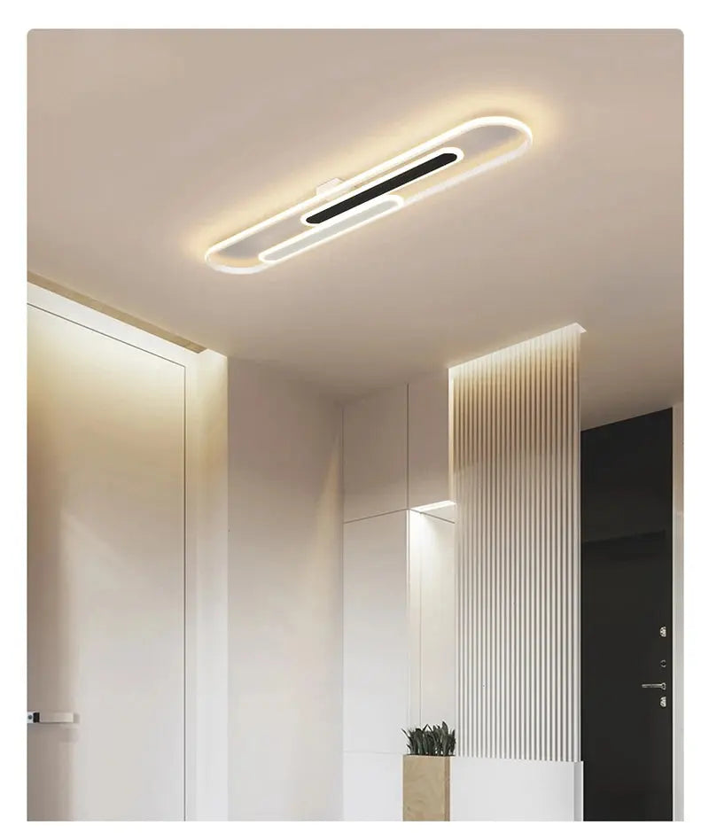 Plafonnier LED Moderne en Fer.