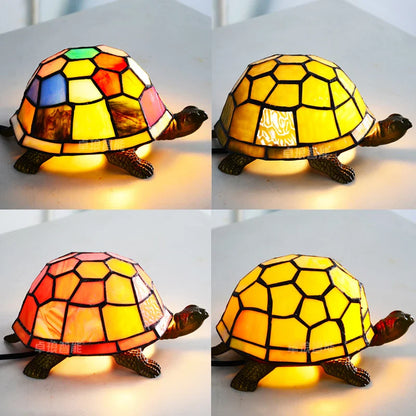 lampe de chevet tortue veilleuse led décorative pour enfant.