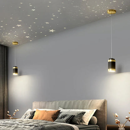 lustre led moderne à suspension pour intérieur nordique décoratif.