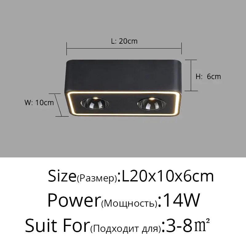 Spots à LED Ajustable.