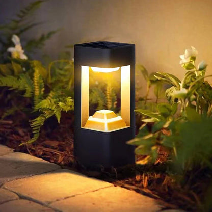 lampe de pelouse à led pour jardin et éclairage extérieur.