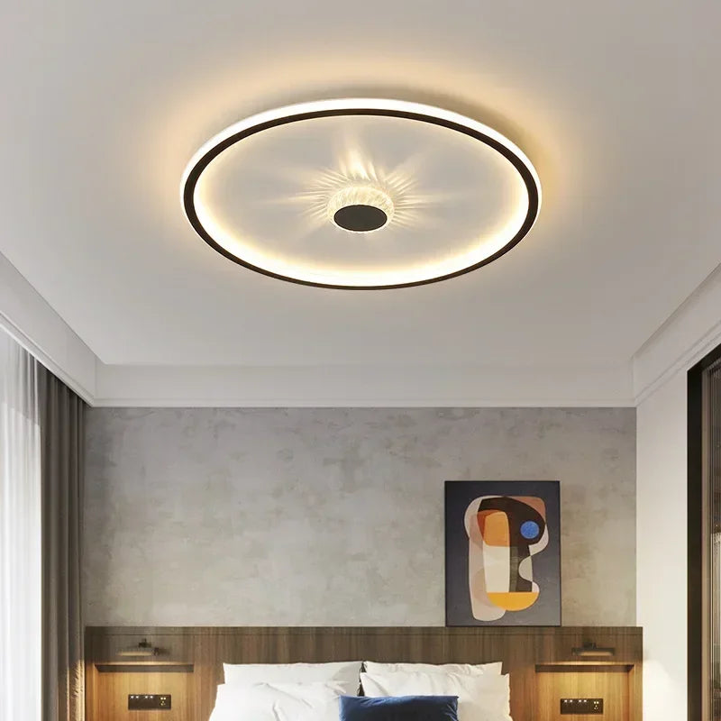 plafonnier led moderne pour décoration intérieure élégante et lumineuse.