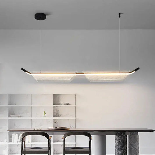 suspension design minimaliste pour restaurant bar moderne.