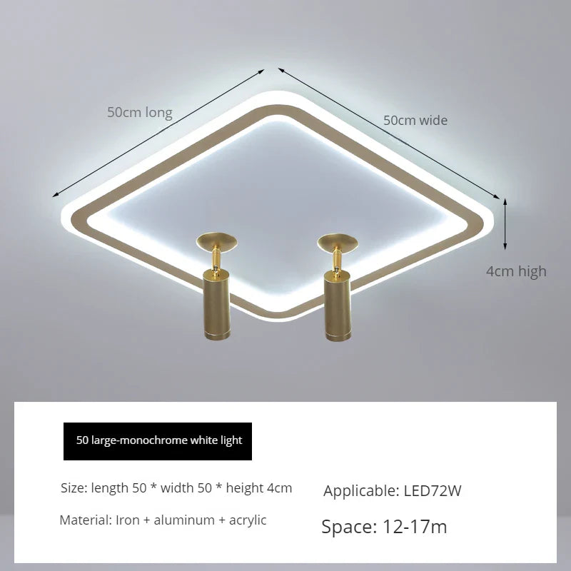 plafonnier led moderne design pour intérieur éclairage surface.