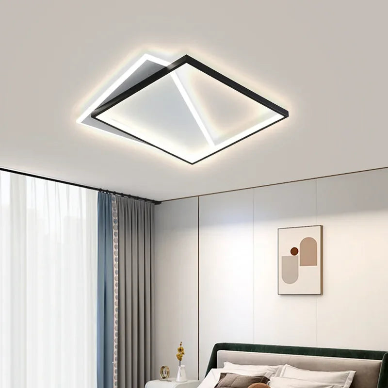 plafonnier led moderne pour décoration d'intérieur élégante.