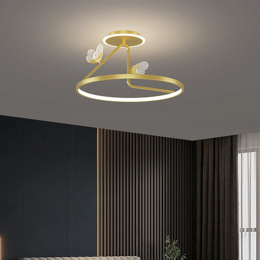 plafonnier led moderne design pour éclairage décoratif intérieur.