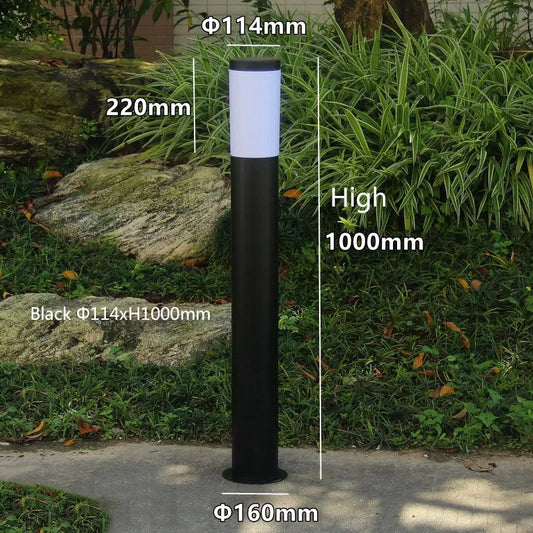 lampe de jardin à led pour éclairage paysager extérieur.