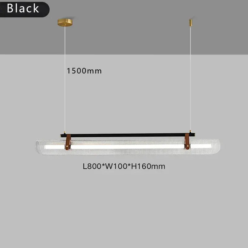 suspension design nordique tricolore pour espace contemporain.