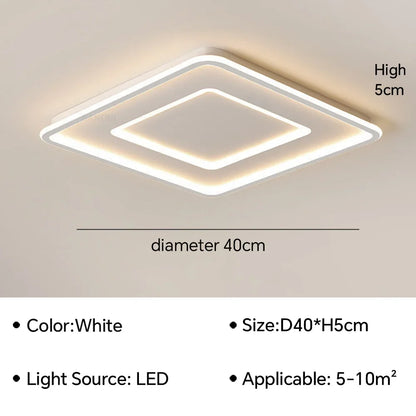 plafonnier led moderne pour décoration d'intérieur élégante.