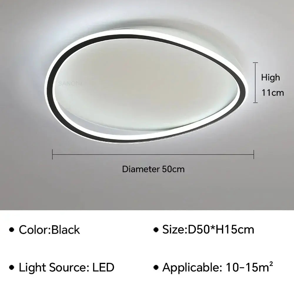 lustre moderne à led pour décoration intérieure élégante.