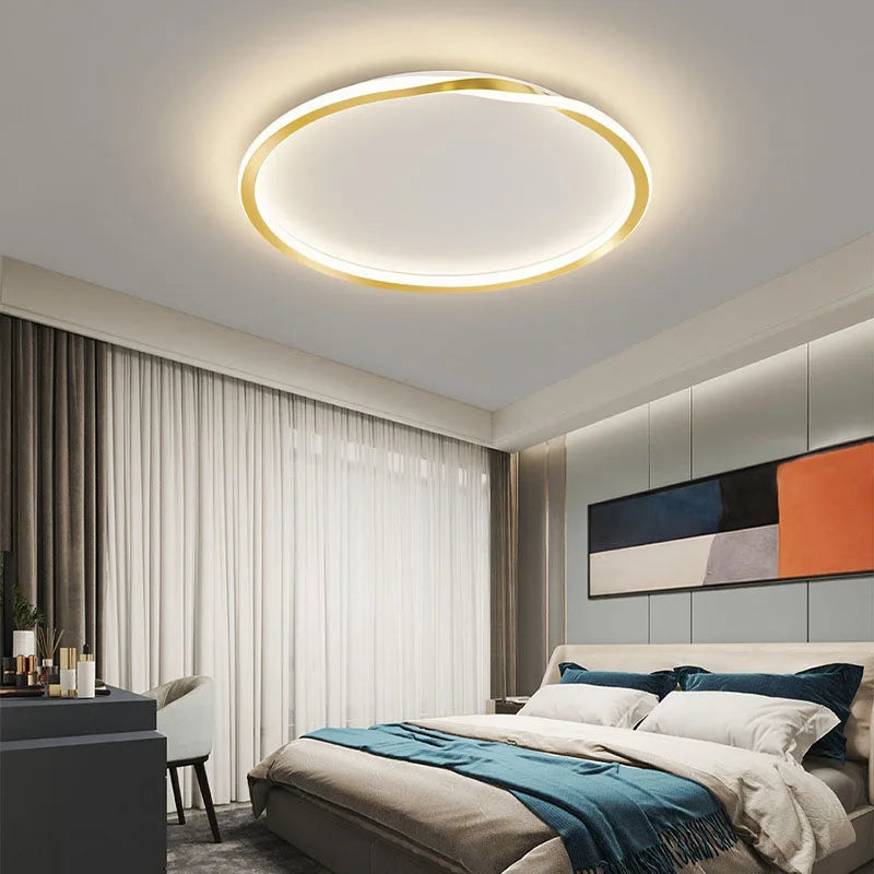 plafonnier led moderne pour décoration intérieure élégante et contemporaine.