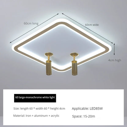 plafonnier led moderne design pour intérieur éclairage surface.