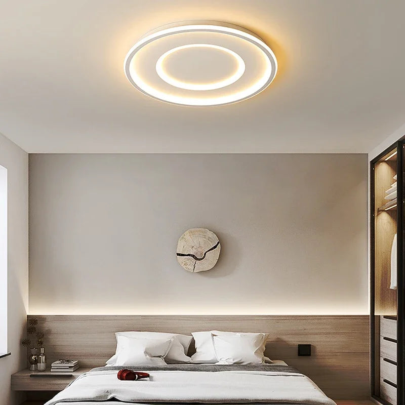 plafonnier led moderne pour décoration d'intérieur élégante.