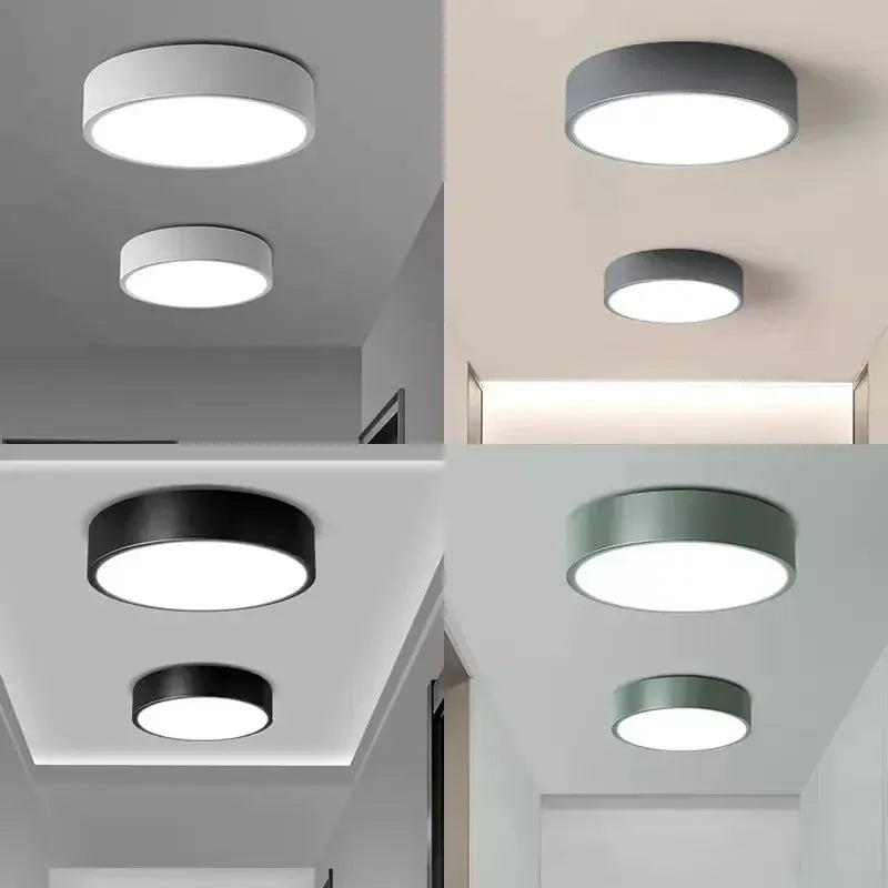 plafonnier led rond moderne pour intérieur élégant et lumineux.