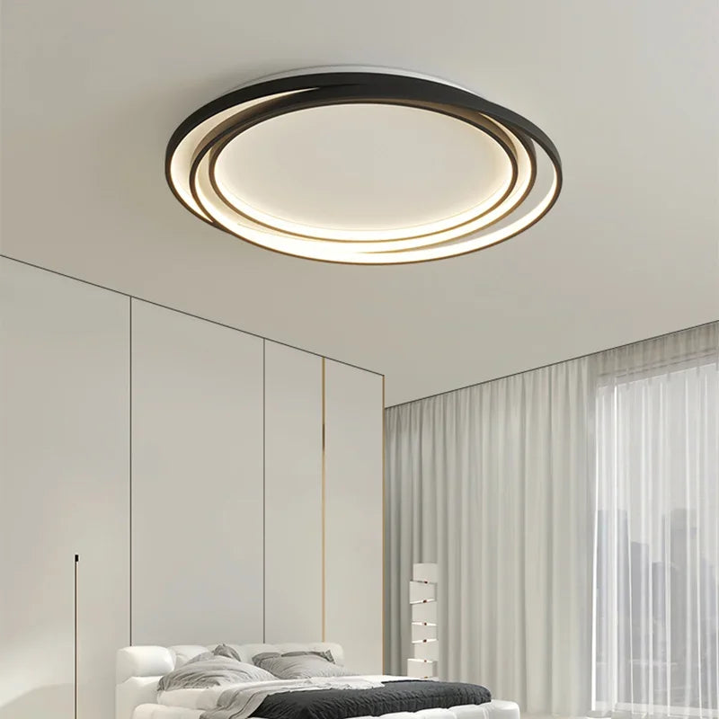 plafonnier led moderne design pour décoration intérieure élégante.