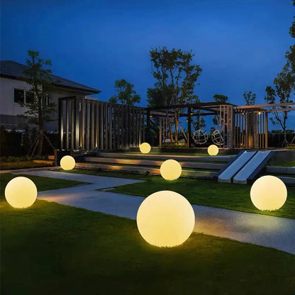 Boule Lumineuse LED pour Extérieurs.