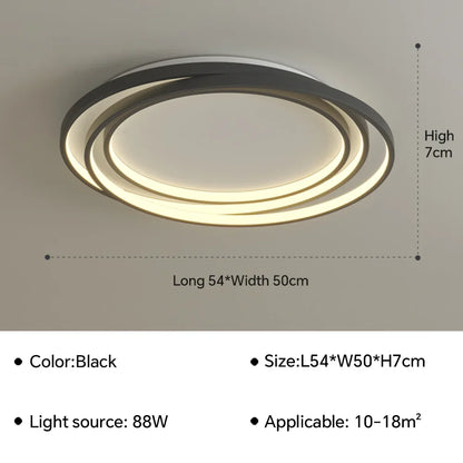 plafonnier led moderne design pour décoration intérieure élégante.