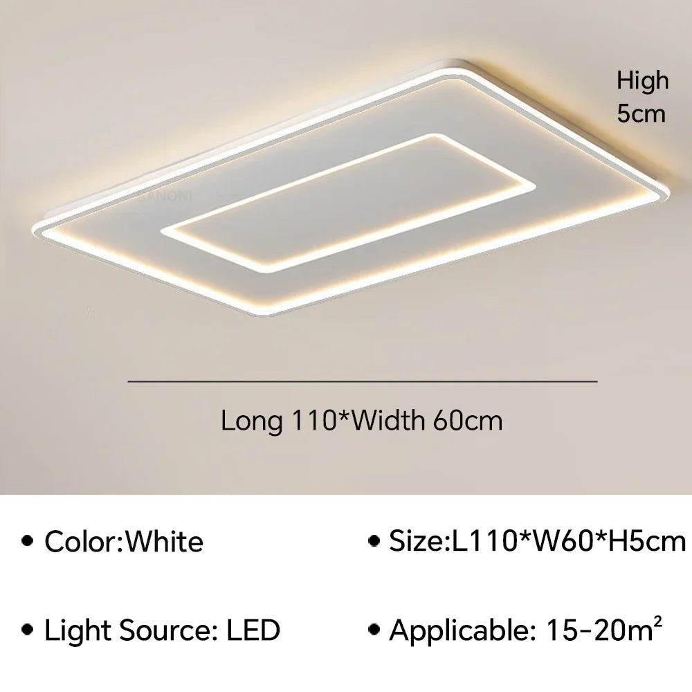 plafonnier led moderne pour décoration d'intérieur élégante.