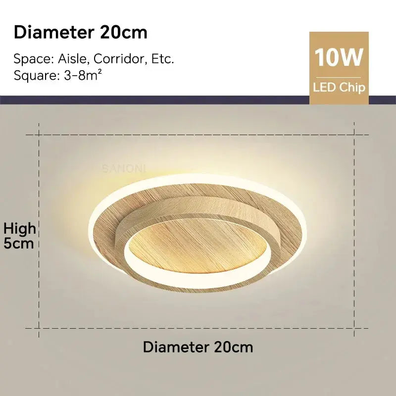 plafonnier Moderne LED.