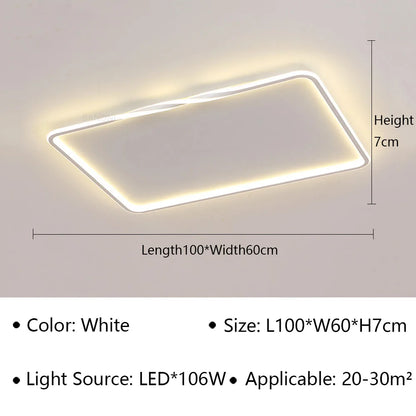 plafonnier led moderne pour décoration intérieure élégante et contemporaine.