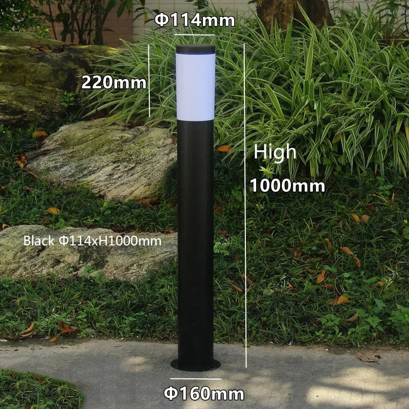 lampe de jardin à led pour éclairage paysager extérieur.