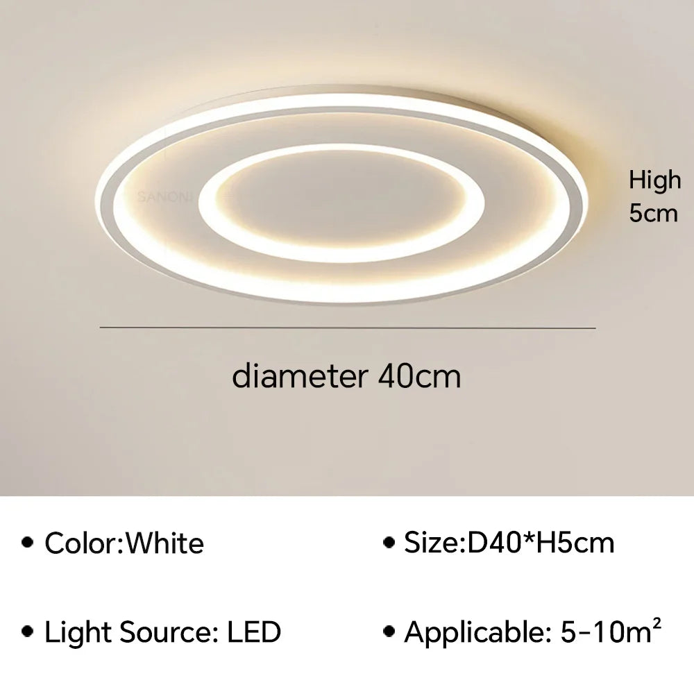 plafonnier led moderne pour décoration d'intérieur élégante.