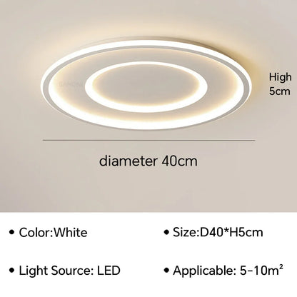 plafonnier led moderne pour décoration d'intérieur élégante.