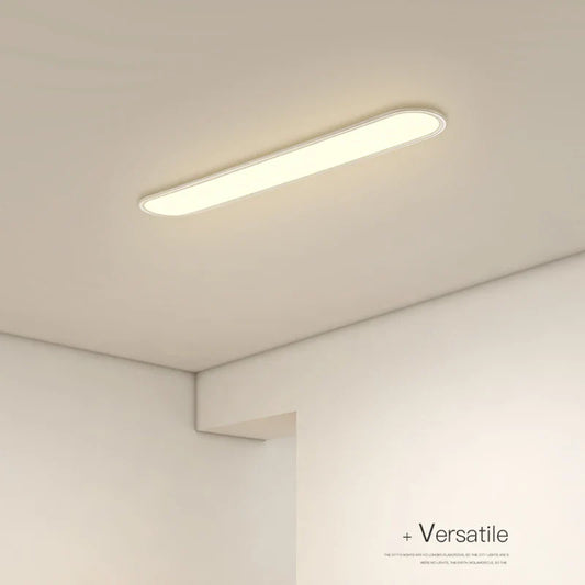 plafonnier led moderne ultra fin pour intérieur design.