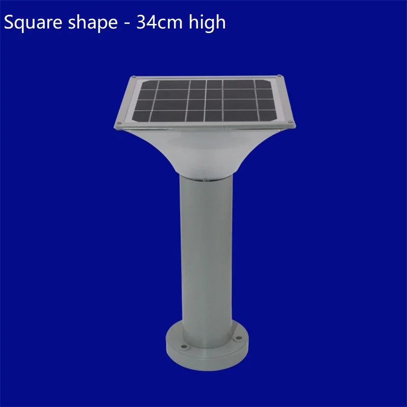 lampe solaire à led pour jardin et extérieur moderne.