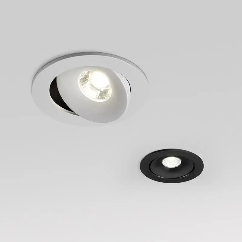 plafonnier led dimmable réglable 360 degrés design moderne.