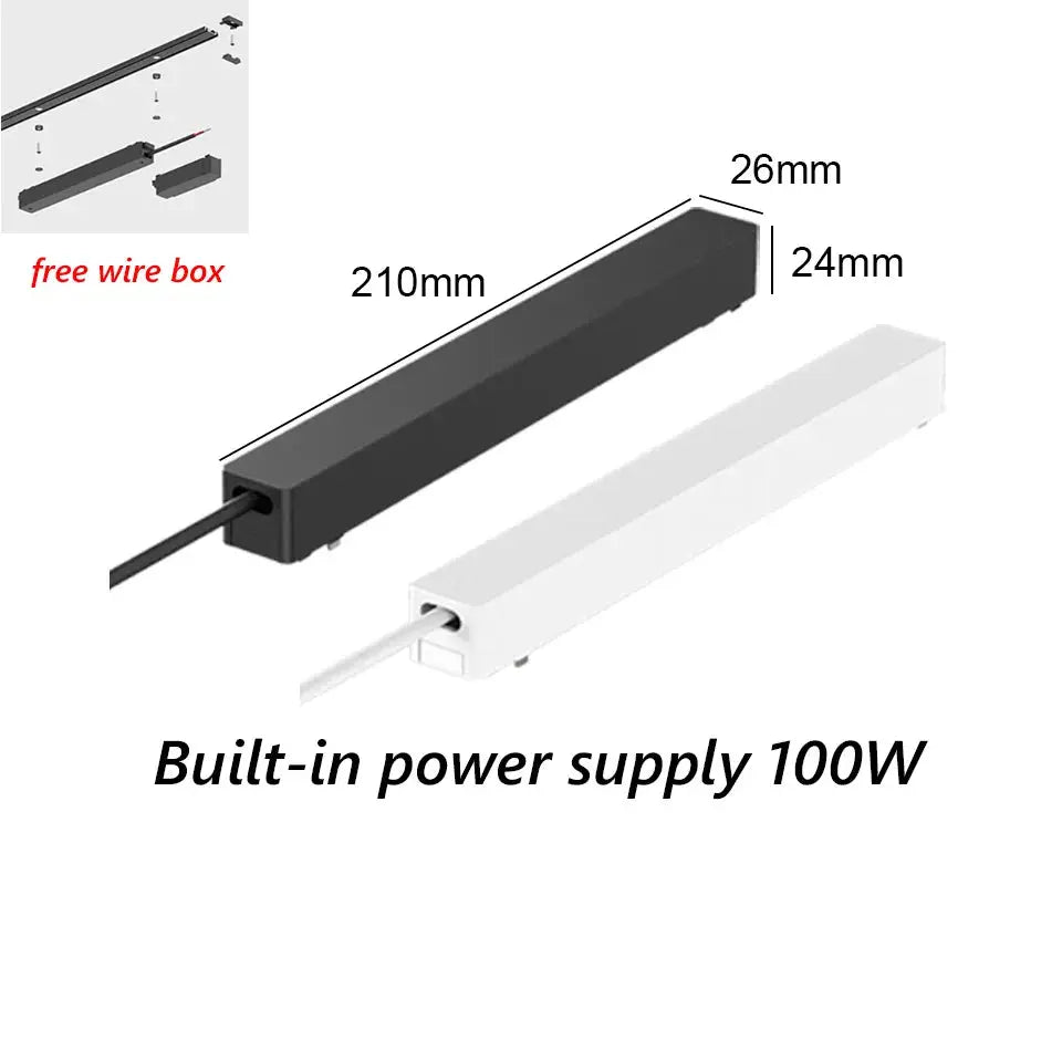 spot lumineux intelligent magnétique tuya zigbee à intensité variable.