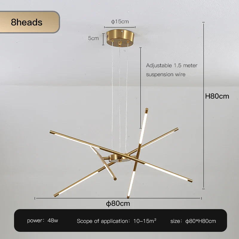 plafonnier led moderne réglable pour éclairage intérieur design.