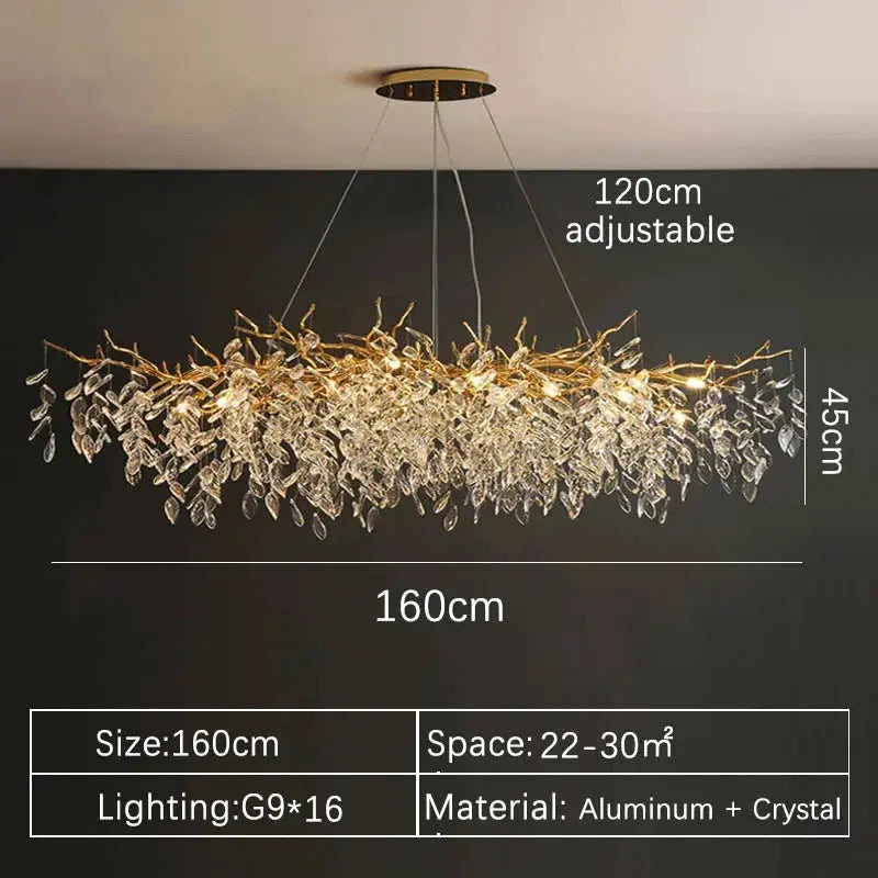 Lustre Luxueux LED.