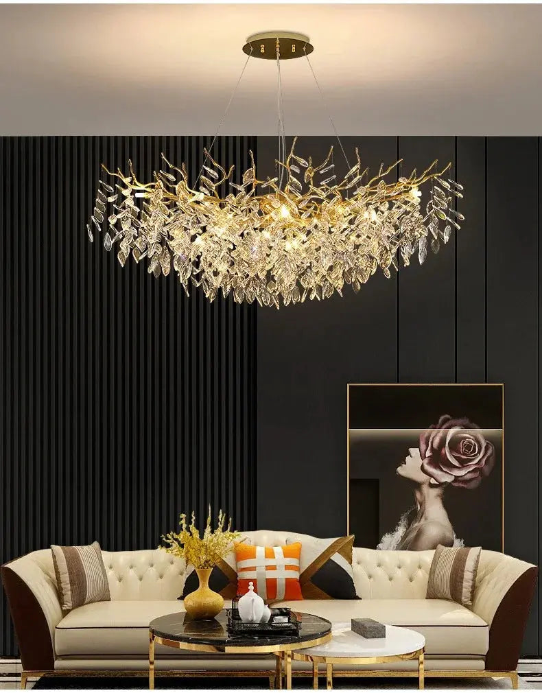 Lustre Luxueux LED My Store   Rayonnia