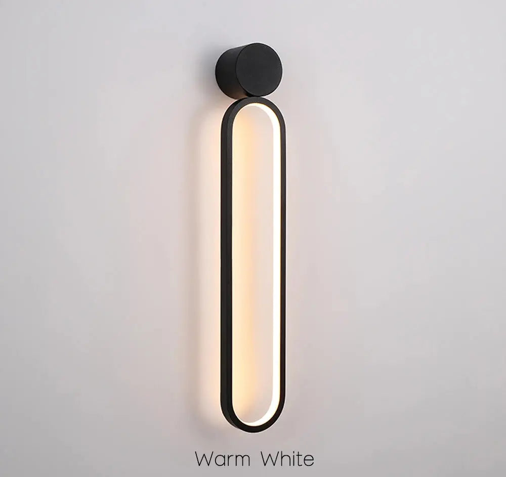 Lampe LED Murale Moderne en Aluminium.