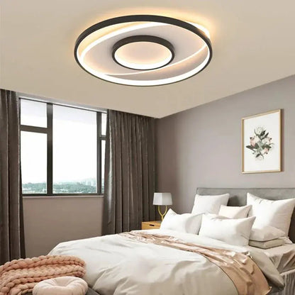 plafonnier led moderne pour décoration d'intérieur élégante et lumineuse.