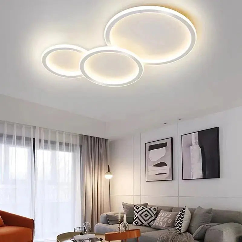 plafonnier led moderne pour une décoration intérieure élégante.